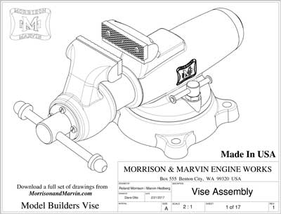Complete Vise Drawings