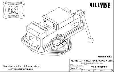 Complete Vise Drawings