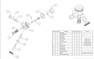 Complete Vise Drawings